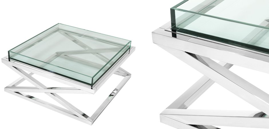 Журнальный стол Eichholtz Coffee Table Curtis Журнальный стол Eichholtz Coffee Table Curtis - Loft-Concept в Костроме