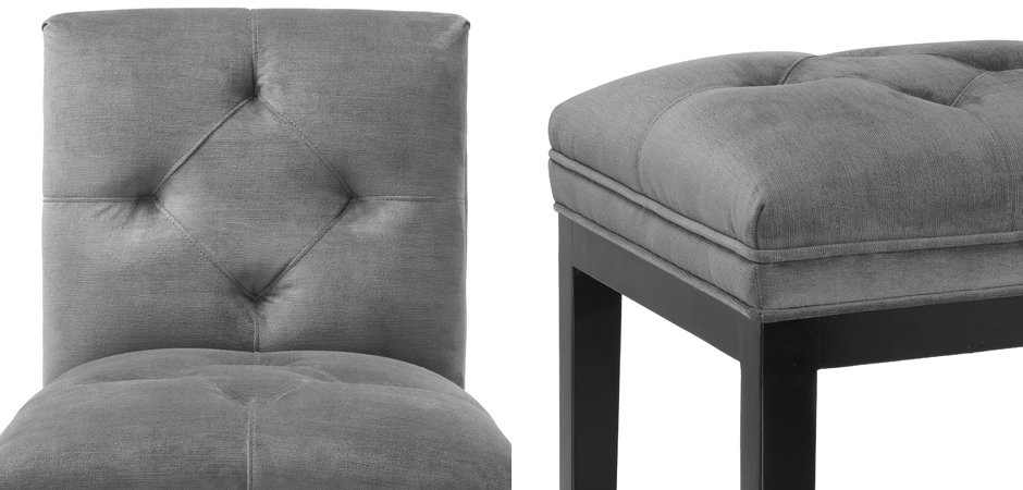 Барный стул Eichholtz Bar Stool Cesare Grey Барный стул Eichholtz Bar Stool Cesare Grey - Loft-Concept в Костроме