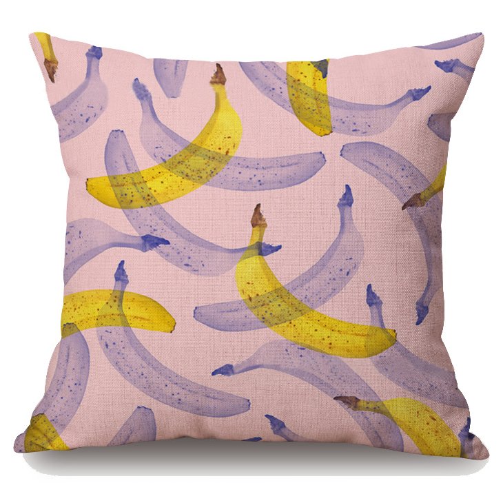 Декоративная подушка Pink Banana Розовый (Rose) Декоративная подушка Pink Banana Розовый (Rose) в Костроме | Loft Concept