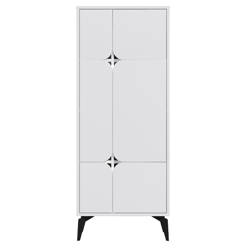 Комод белый с 4-мя дверцами на металлических ножках SPARK MULTIPURPOSE CABINET WHITE Белый Комод белый с 4-мя дверцами на металлических ножках SPARK MULTIPURPOSE CABINET WHITE Белый в Костроме | Loft Concept