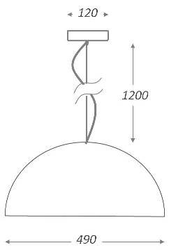 Подвесной светильник Uneven Edge Loft Pendant lamp 5 Подвесной светильник Uneven Edge Loft Pendant lamp 5 в Костроме