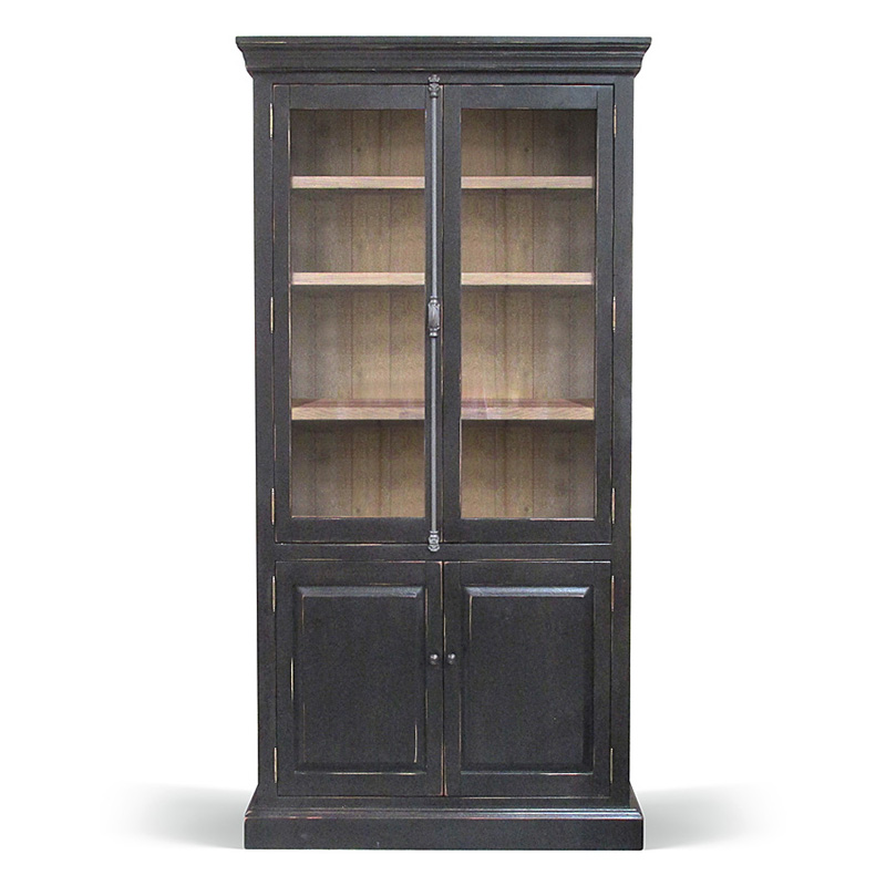 Шкаф Lazzaro Provence HARMONIE Antique Black Черный Шкаф Lazzaro Provence HARMONIE Antique Black Черный в Костроме | Loft Concept
