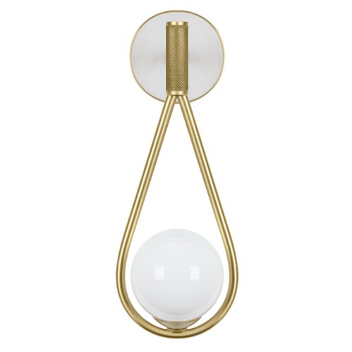 Бра CORDA Wall Lamp Латунь Белый Бра CORDA Wall Lamp Латунь Белый в Костроме | Loft Concept