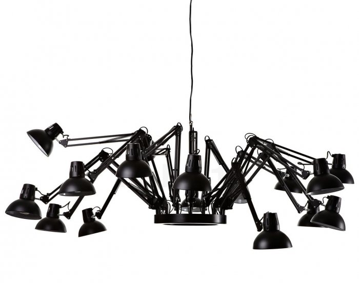 Люстра Moooi Dear Ingo Черный Белый Красный Люстра Moooi Dear Ingo Черный Белый Красный в Костроме | Loft Concept