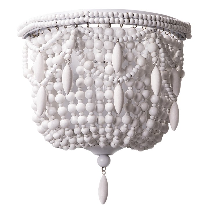 Бра Beaded ball wall lamp Белый Бра Beaded ball wall lamp Белый в Костроме | Loft Concept
