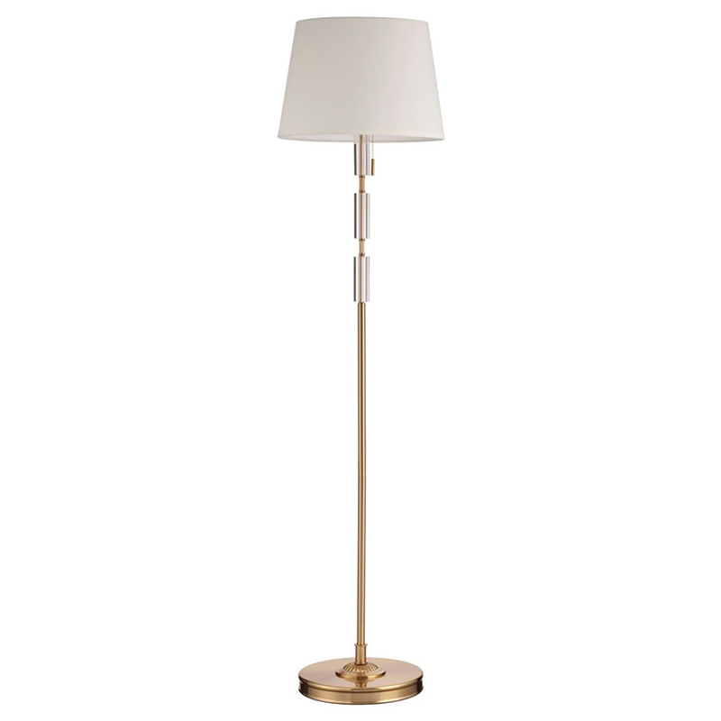 Торшер Ramona White Floor lamp Бронза Белый Торшер Ramona White Floor lamp Бронза Белый в Костроме | Loft Concept