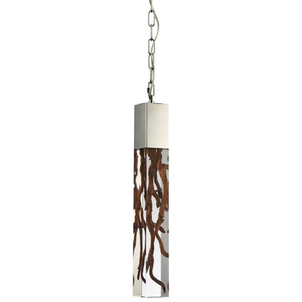 Подвесной светильник Bleu Nature KISIMI Pendant Lamp Белый Коричневый Подвесной светильник Bleu Nature KISIMI Pendant Lamp Белый Коричневый в Костроме | Loft Concept