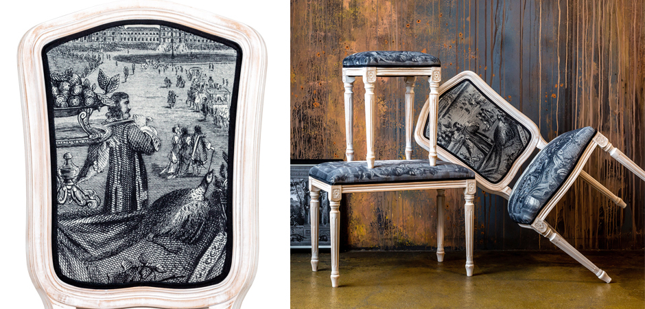 Стул Tuileries Square Stool Стул Tuileries Square Stool - Loft-Concept в Костроме