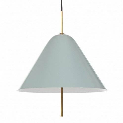 Люстра Oria Pendant lamp gray-blue Голубой пастельный Люстра Oria Pendant lamp gray-blue Голубой пастельный в Костроме | Loft Concept