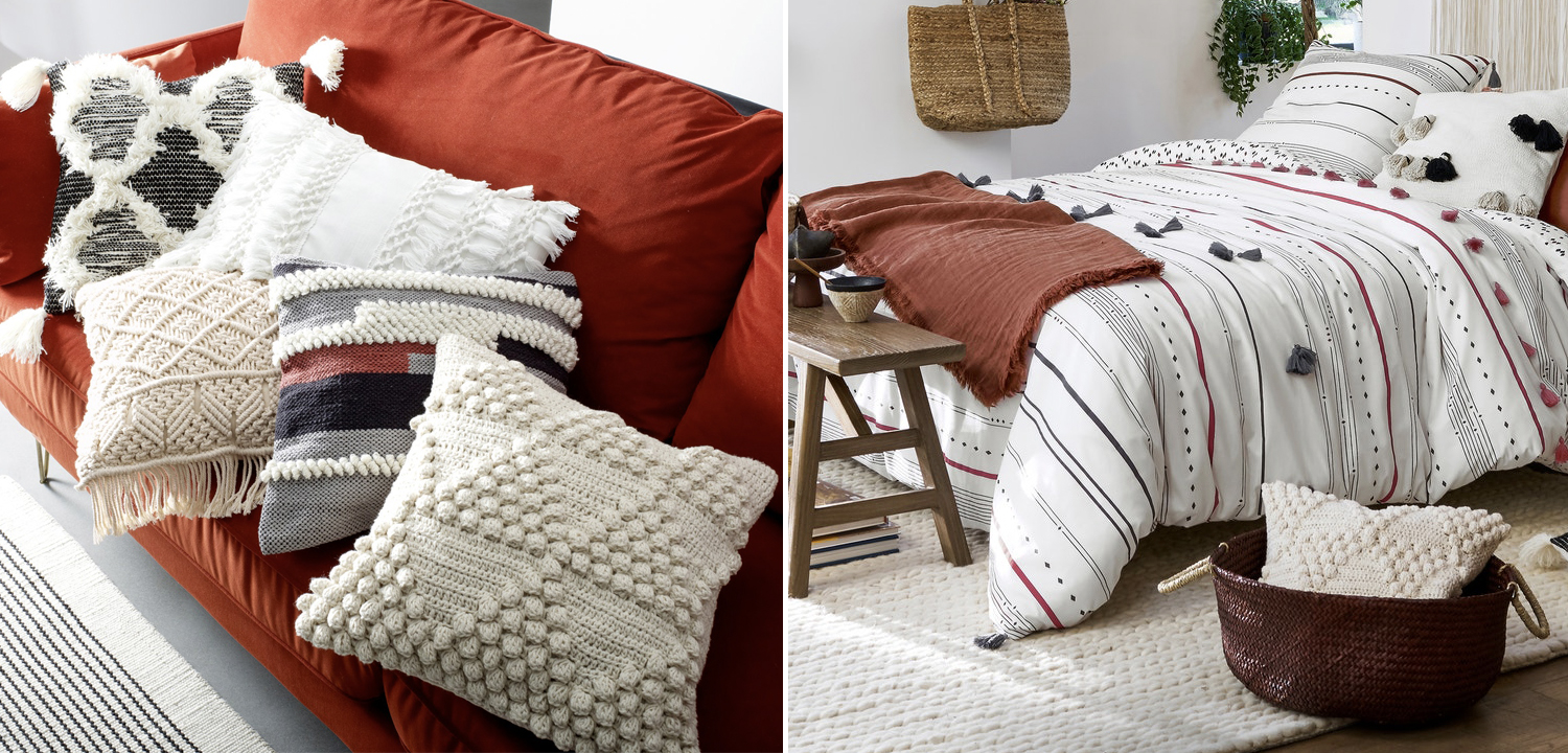 Подушка Macrame Nodules - фото