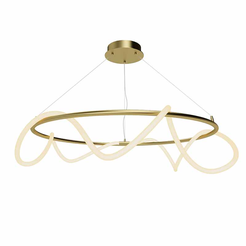 Люстра Luke Lampco Tracer Chandelier Gold 100 Белый матовое золото Люстра Luke Lampco Tracer Chandelier Gold 100 Белый матовое золото в Костроме | Loft Concept