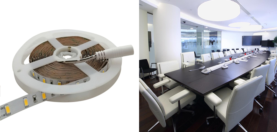 Светодиодная лента 22W/m 60LED/m 5630SMD холодный белый 5M Светодиодная лента 22W/m 60LED/m 5630SMD холодный белый 5M - Loft-Concept в Костроме