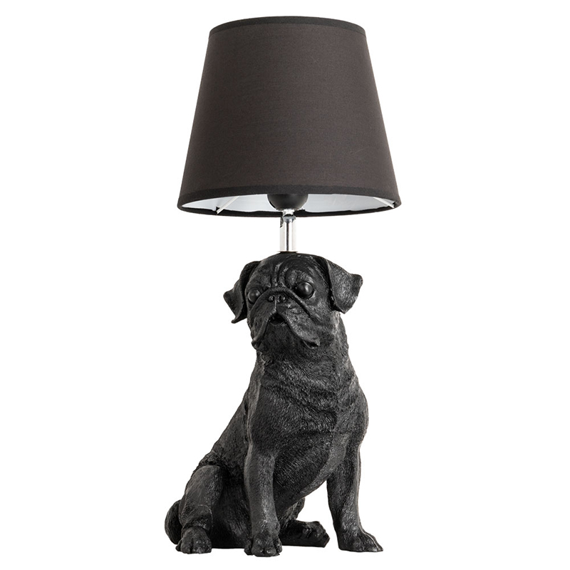 Настольная лампа Black Bulldog Table Lamp Черный Настольная лампа Black Bulldog Table Lamp Черный в Костроме | Loft Concept