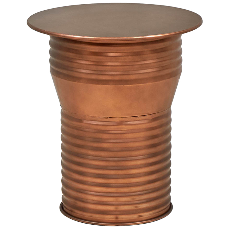 Приставной стол Tin Can Side Table Медь Приставной стол Tin Can Side Table Медь в Костроме | Loft Concept