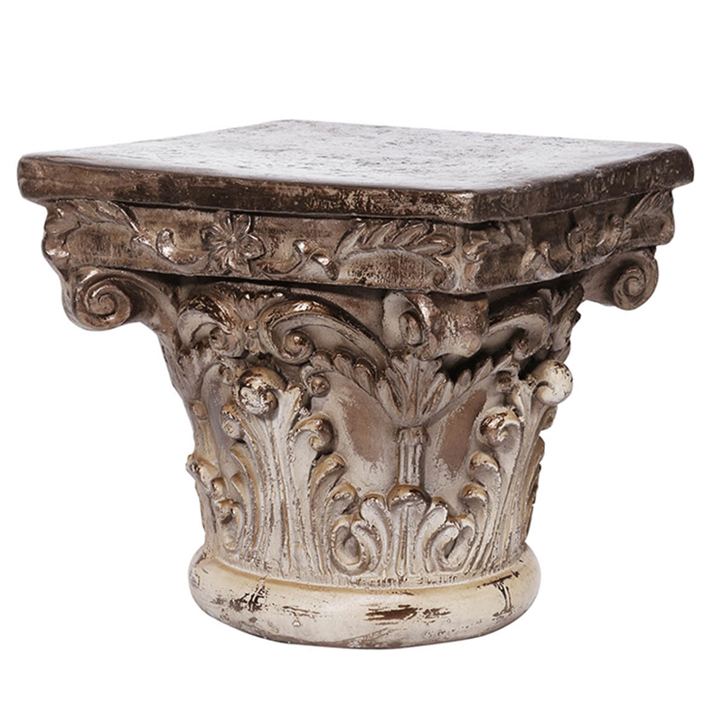 Статуэтка Corinthian order Белый Коричневый винтаж Статуэтка Corinthian order Белый Коричневый винтаж в Костроме | Loft Concept