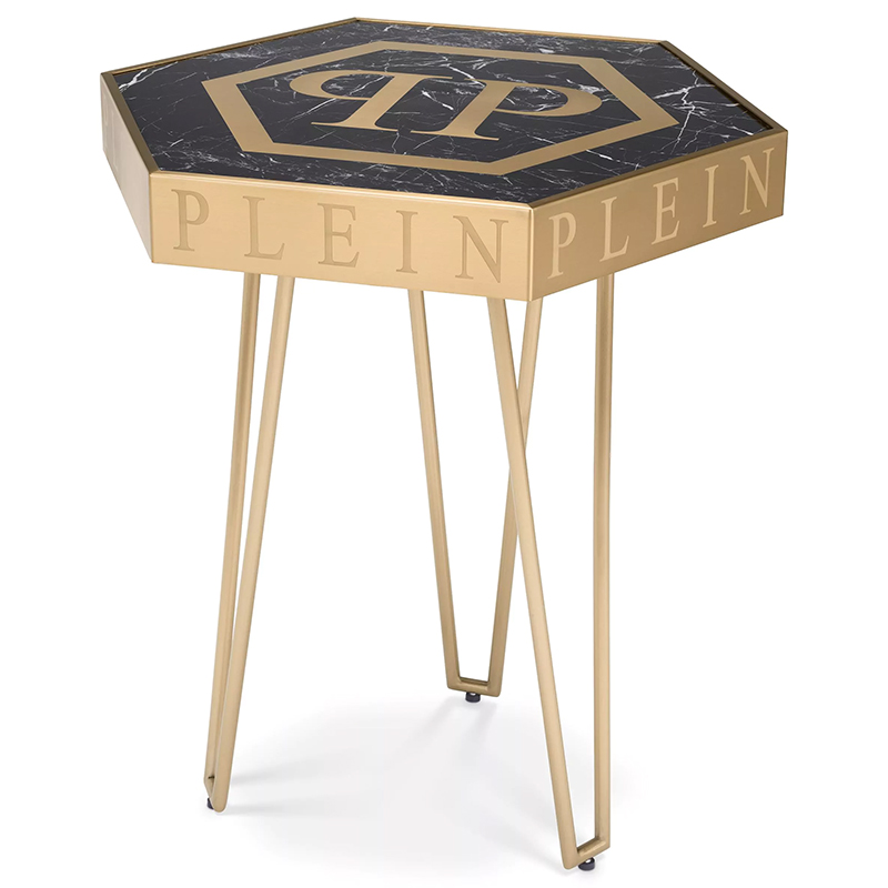 Приставной стол Philipp Plein Side Table Falcon Nest Золотой Черный Мрамор Nero Прозрачное Стекло Приставной стол Philipp Plein Side Table Falcon Nest Золотой Черный Мрамор Nero Прозрачное Стекло в Костроме | Loft Concept