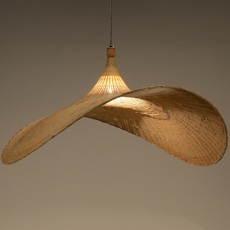 Подвесной светильник Straw Hat Pendant Древесина Подвесной светильник Straw Hat Pendant Древесина в Костроме | Loft Concept