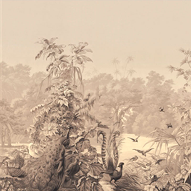 Обои ручная роспись Brazil Sepia Обои ручная роспись Brazil Sepia в Костроме | Loft Concept