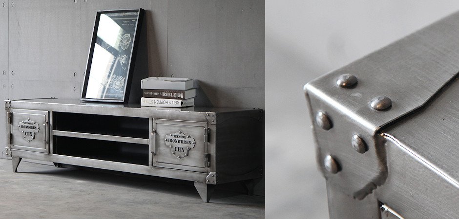 TV-тумба Loft Safe с полками TV-тумба Loft Safe с полками - Loft-Concept в Костроме