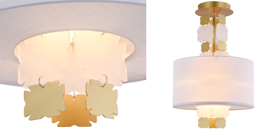 Потолочный светильник Jacopo Mosaic Ceiling Light One Потолочный светильник Jacopo Mosaic Ceiling Light One - Loft-Concept в Костроме