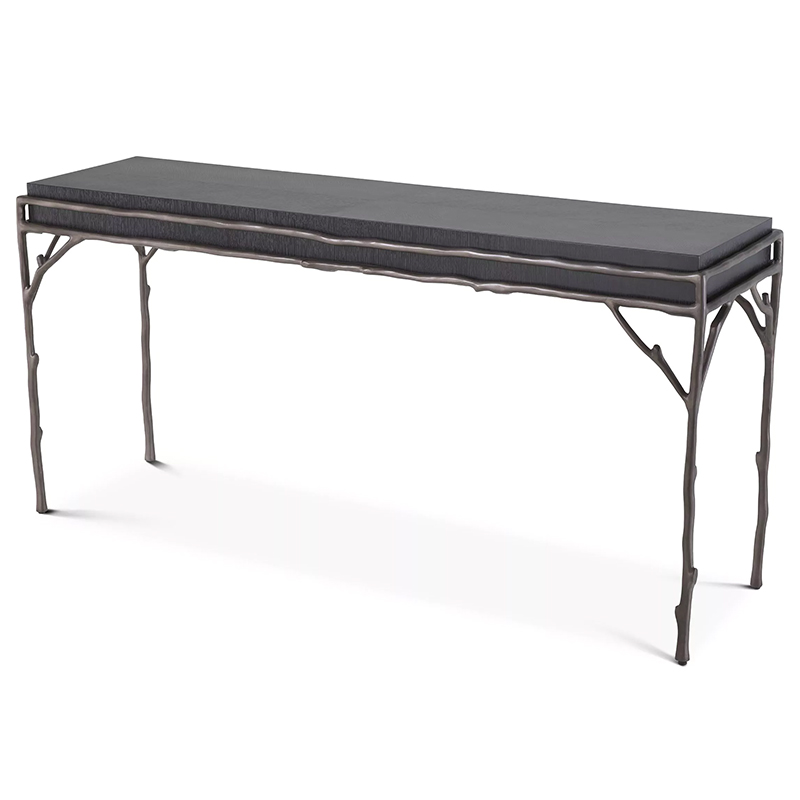 Консоль Eichholtz Console Table Premier Темная бронза Черный Консоль Eichholtz Console Table Premier Темная бронза Черный в Костроме | Loft Concept