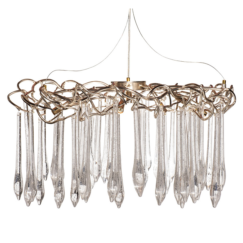 Люстра Droplet Plexus Branches Chandelier Золотой Шампань Люстра Droplet Plexus Branches Chandelier Золотой Шампань в Костроме | Loft Concept