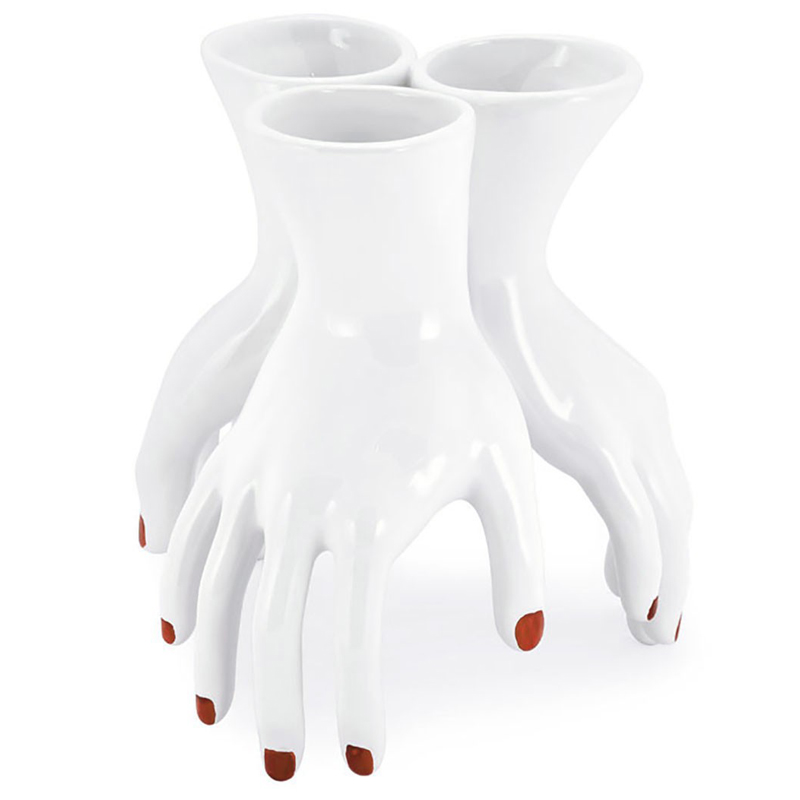 Ваза VASE HANDSTAND Белый Ваза VASE HANDSTAND Белый в Костроме | Loft Concept