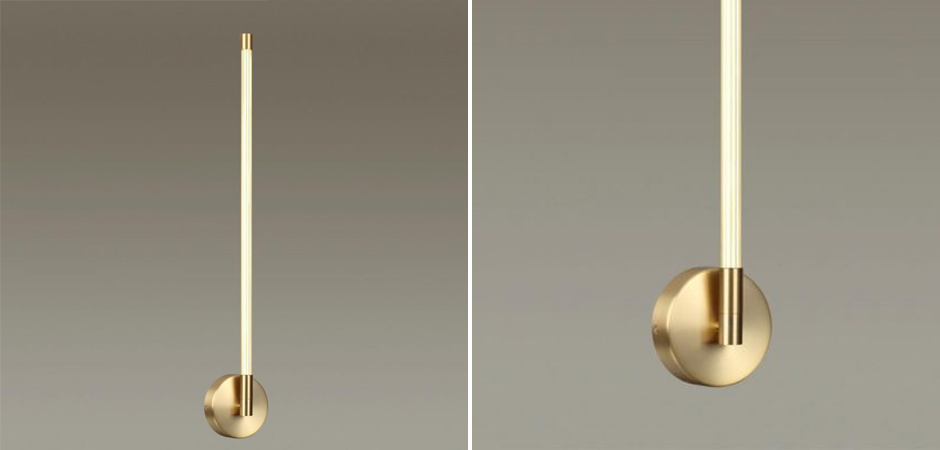 Бронзовое Бра Trumpet tube светодиодное Бронзовое Бра Trumpet tube светодиодное - Loft-Concept в Костроме