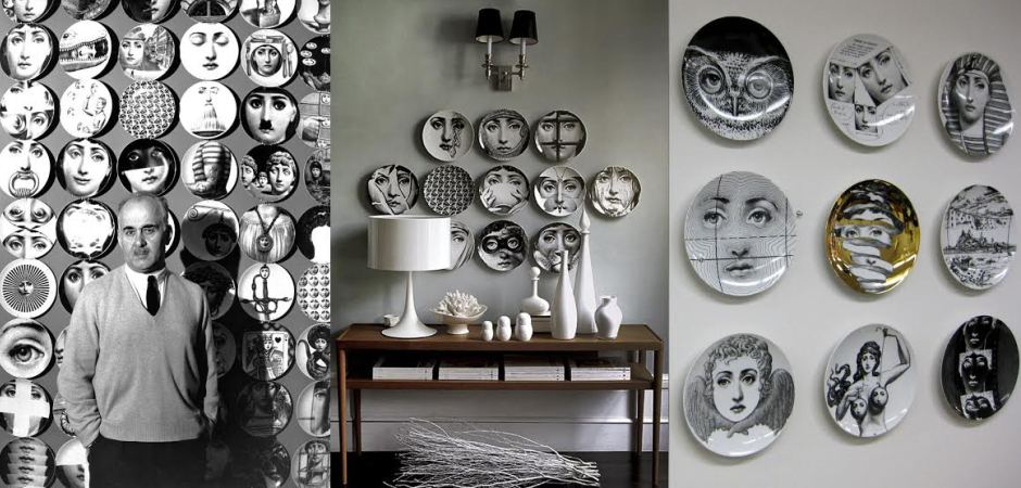Декоративная тарелка Fornasetti 30.CR.BW.R01-195 - Loft-Concept в Костроме