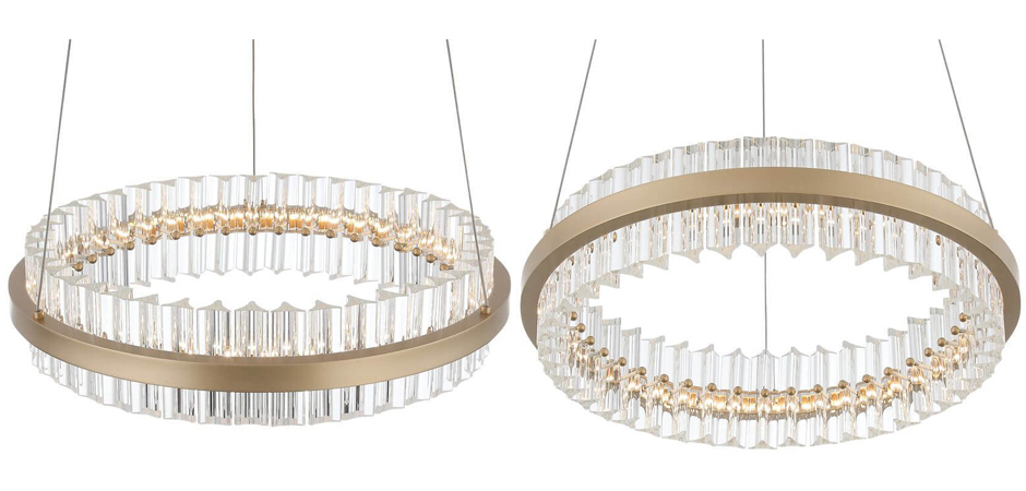 Люстра Ring Horizontal Gold Люстра Ring Horizontal Gold - Loft-Concept в Костроме