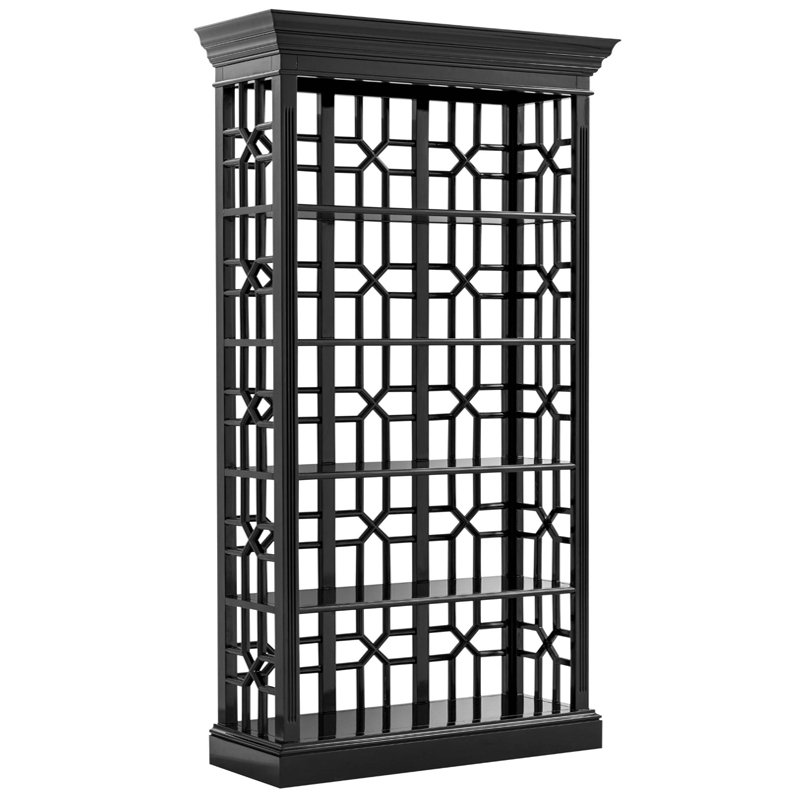 Стеллаж Cabinet Colliers Черный Стеллаж Cabinet Colliers Черный в Костроме | Loft Concept