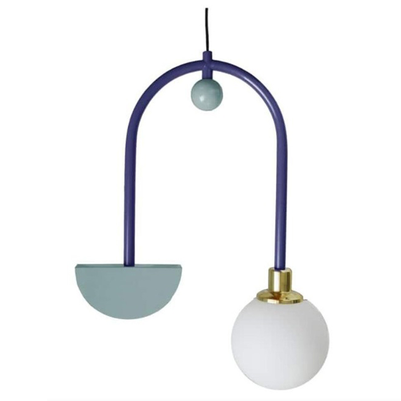 Дизайнерский Светильник Green Space II Ceiling Lamp by Dovain Studio Белый Синий Дизайнерский Светильник Green Space II Ceiling Lamp by Dovain Studio Белый Синий в Костроме | Loft Concept