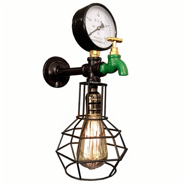 Бра Wall Lamp Manometer and Green water tap Бра Wall Lamp Manometer and Green water tap в Костроме | Loft Concept