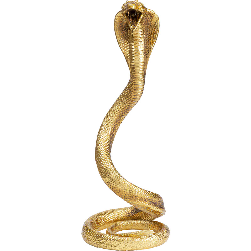 Статуэтка Golden Cobra I Золотой Статуэтка Golden Cobra I Золотой в Костроме | Loft Concept