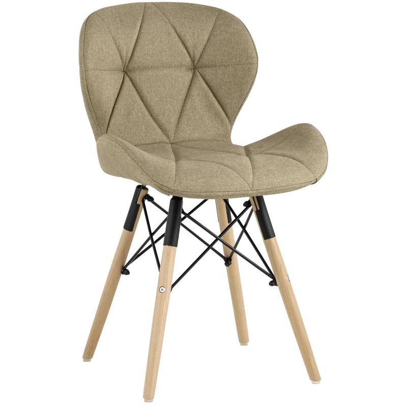 Стул Jeroen Chair Рогожка Коричневый Цвет Коричневый Древесина Черный Стул Jeroen Chair Рогожка Коричневый Цвет Коричневый Древесина Черный в Костроме | Loft Concept