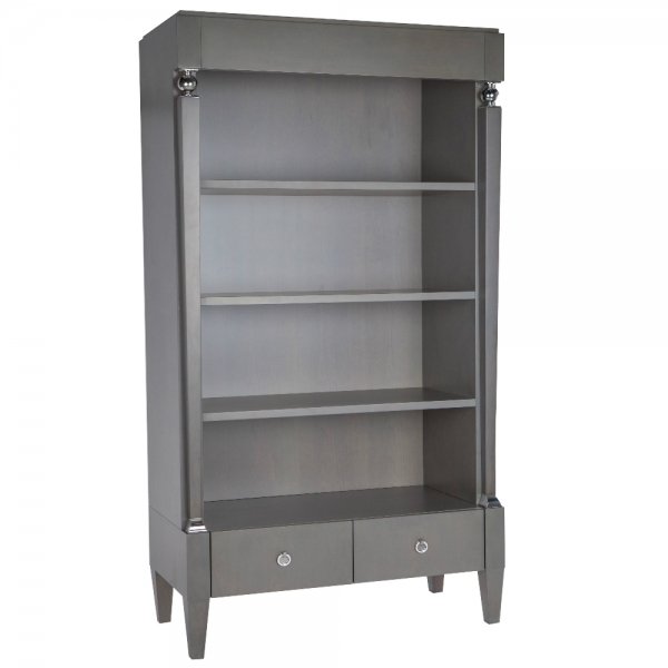 Книжный шкаф Oriental Minimalism Cabinet Коричневый Книжный шкаф Oriental Minimalism Cabinet Коричневый в Костроме | Loft Concept