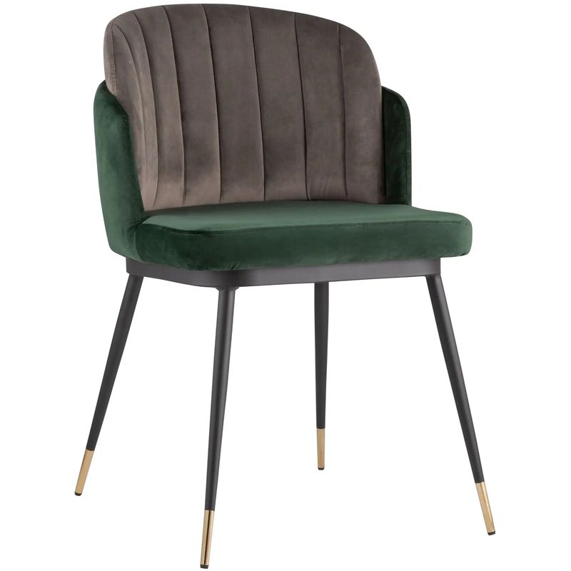 Стул Penelope Chair Зеленый Цвет Зеленый Коричневый Черный Стул Penelope Chair Зеленый Цвет Зеленый Коричневый Черный в Костроме | Loft Concept