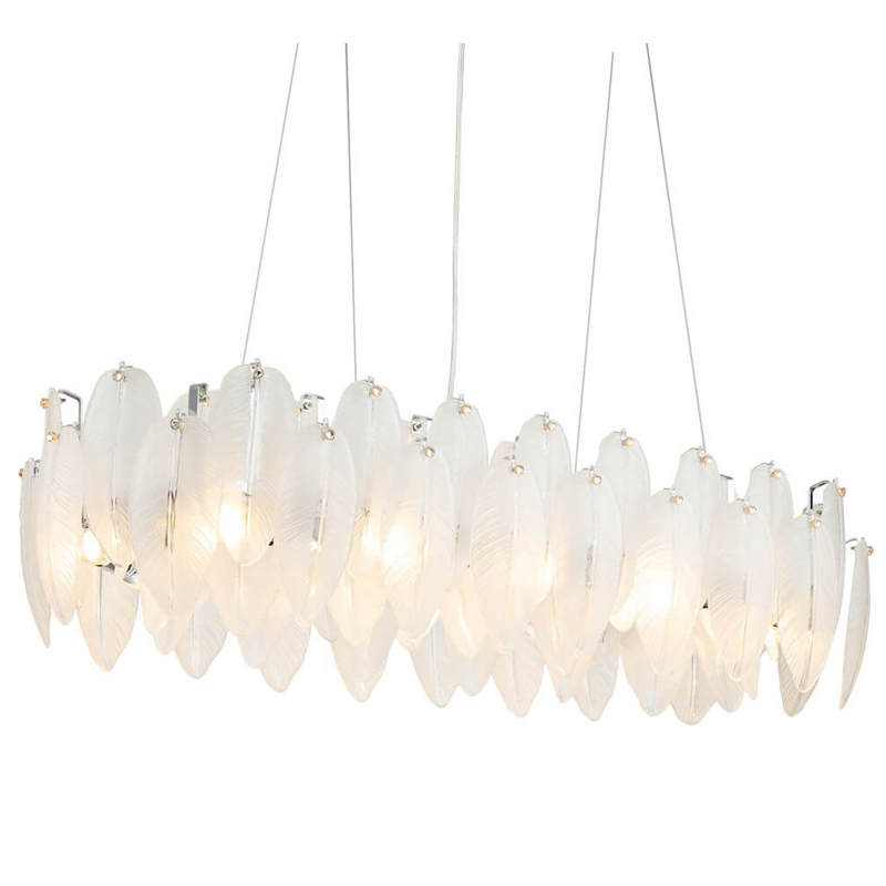Люстра Bud Petals Chandelier Chrome Line Хром Люстра Bud Petals Chandelier Chrome Line Хром в Костроме | Loft Concept
