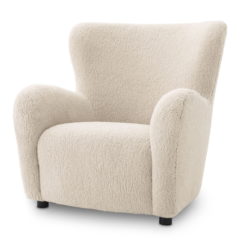 Кресло Eichholtz Chair Svante L Кремовый Черный Кресло Eichholtz Chair Svante L Кремовый Черный в Костроме | Loft Concept