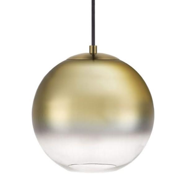 Подвесной светильник Ball Sunrise Pendant lamp матовое золото Подвесной светильник Ball Sunrise Pendant lamp матовое золото в Костроме | Loft Concept