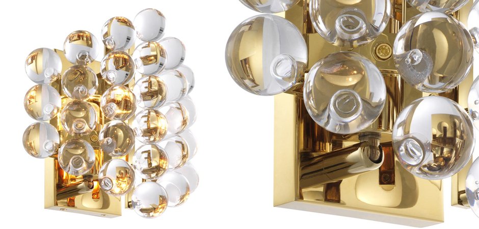 Бра Wall Lamp Mylo Gold Бра Wall Lamp Mylo Gold - Loft-Concept в Костроме