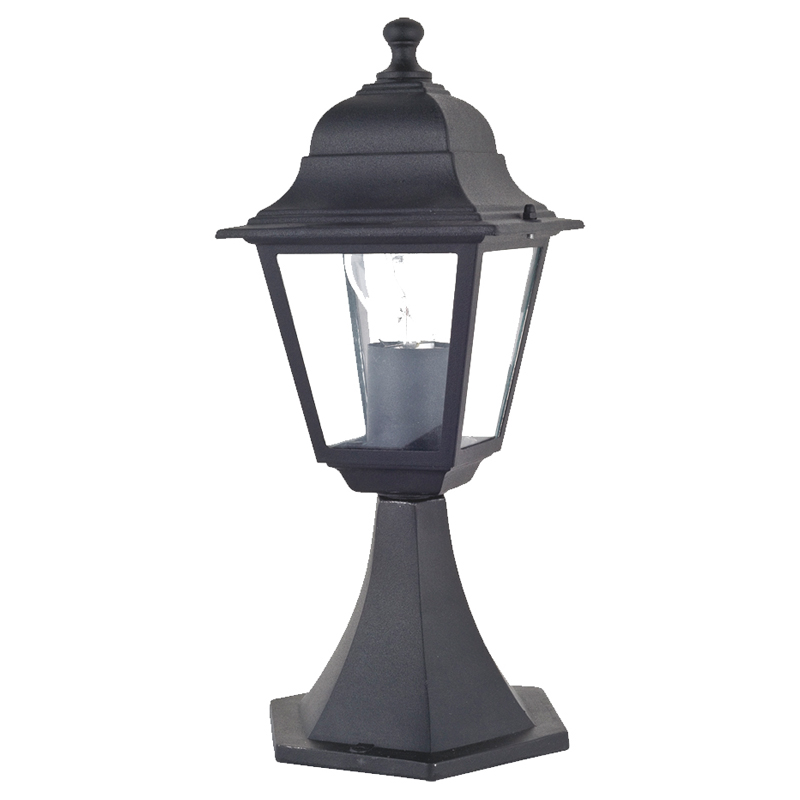 Уличный светильник Lebran lamp Черный Прозрачное Стекло Уличный светильник Lebran lamp Черный Прозрачное Стекло в Костроме | Loft Concept