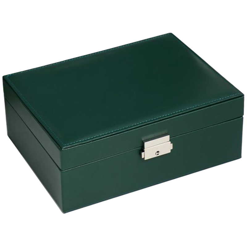Шкатулка Ardon Jewerly Organizer Box dark green Зеленый Шкатулка Ardon Jewerly Organizer Box dark green Зеленый в Костроме | Loft Concept