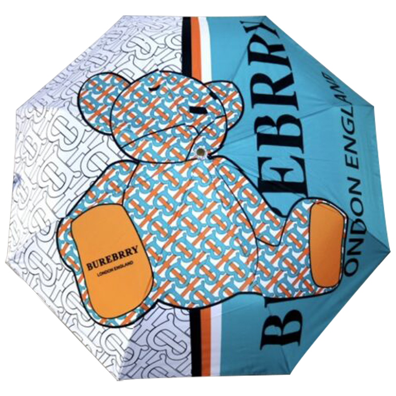 Зонт раскладной BURBERRY дизайн 010 Бирюзовый цвет Бирюзовый Белый Оранжевый Зонт раскладной BURBERRY дизайн 010 Бирюзовый цвет Бирюзовый Белый Оранжевый в Костроме | Loft Concept
