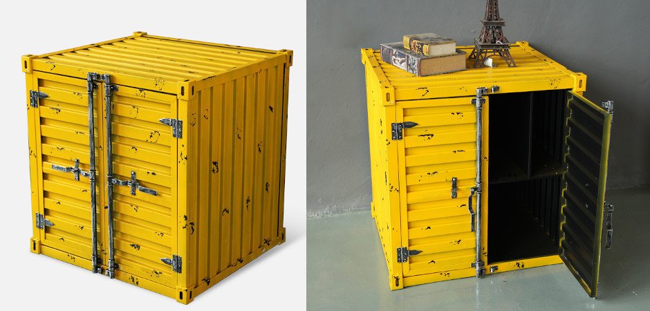 Комод Sea Container с двумя дверками Комод Sea Container с двумя дверками - Loft-Concept в Костроме