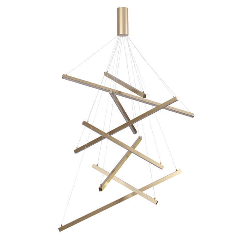Люстра Massemin Chandelier gold 95 Золотой Люстра Massemin Chandelier gold 95 Золотой в Костроме | Loft Concept