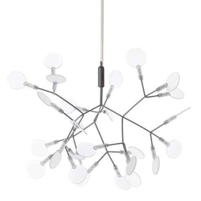 Люстра Heracleum silver 50 Серебряный Белый Люстра Heracleum silver 50 Серебряный Белый в Костроме | Loft Concept