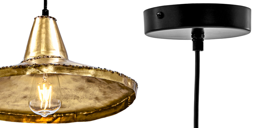 Подвесной светильник Rough Gold Pendant II Подвесной светильник Rough Gold Pendant II - Loft-Concept в Костроме