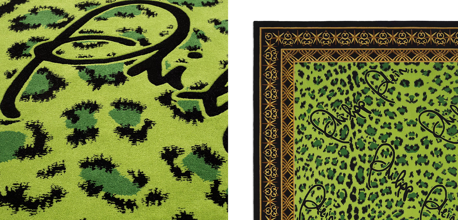 Ковер Philipp Plein Carpet Jungle 300 x 400 cm Зеленый - фото №1