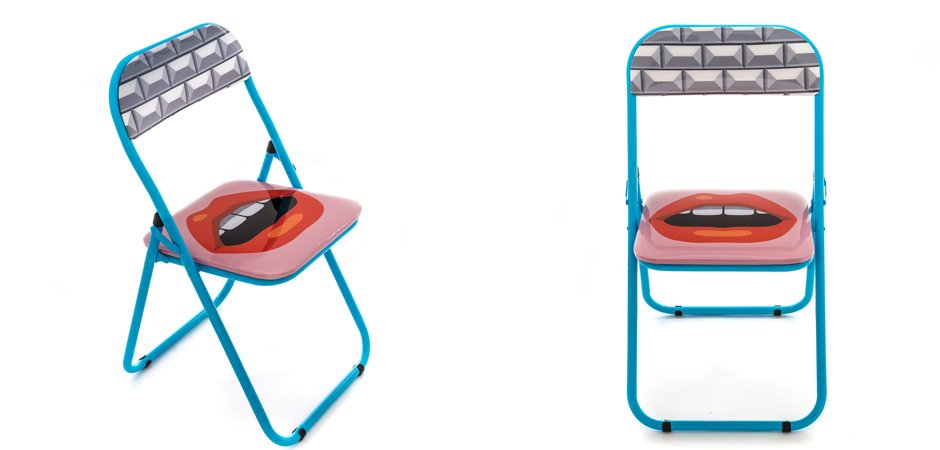 Стул Seletti Folding Chair Mouth Стул Seletti Folding Chair Mouth - Loft-Concept в Костроме